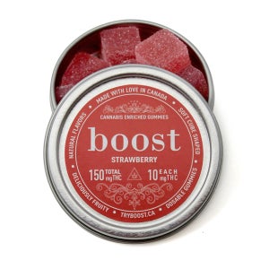 buy edibles online boost strawberry 150mg