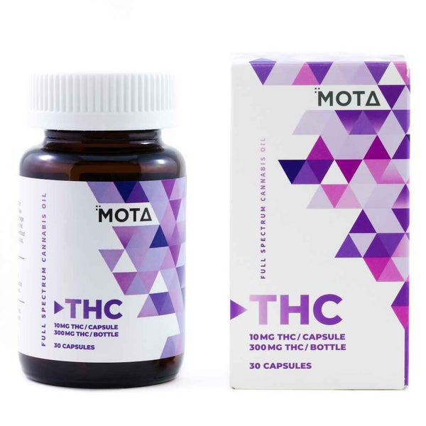 Mota THC Capsules 10MG THC 3