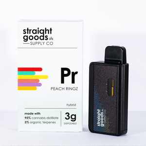 Straight Goods 3g Vape Peach Ringz