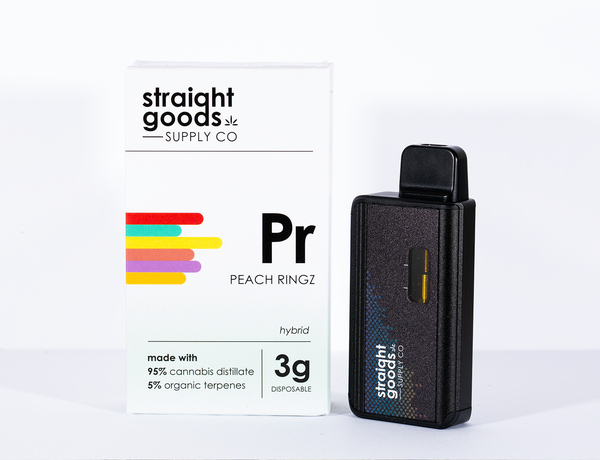 Straight Goods 3g Vape Peach Ringz