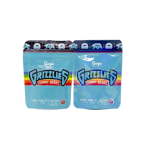 Grizzlies Gummies (350mg THC) - Sour Green Apple