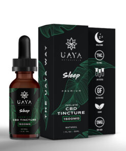 UAYA Tinctures 1500mg - CBD Sleep Isolate