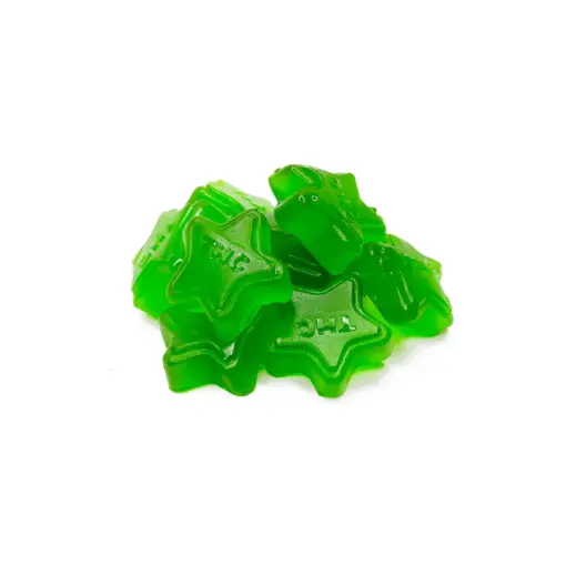 Apollo - Shooting Star Gummies (2000mg) - Green Apple (Sativa) - Image 2