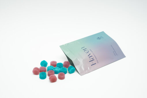 Haven - Psilocybin Gummies - Blue Raspberry & Grape (3500mg) - Image 4