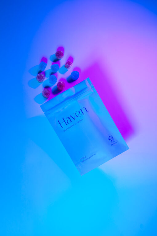 Haven - Psilocybin Gummies - Blue Raspberry & Grape (3500mg) - Image 8