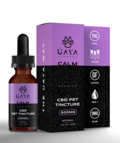 UAYA Tinctures 500mg - CBD Pet - Calm