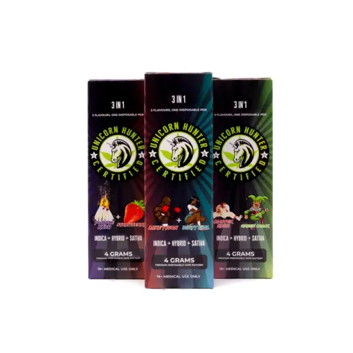 Unicorn Hunter - Disposable Vape (4g) - Girl Scout Cookies x Mowie Wowie