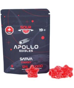 Apollo - Shooting Star Gummies (1000mg) - Sour Cherry (Sativa)
