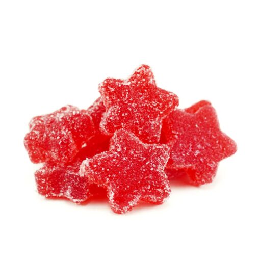 Apollo - Shooting Star Gummies (3000mg) - Sour Strawberry (Sativa) - Image 3