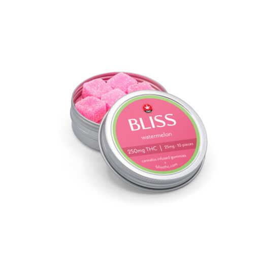 Bliss - THC Gummies (250mg) - Watermelon - Image 2