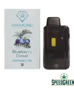Diamond Disposable Vapes 3g - Blueberry Diesel (Indica)