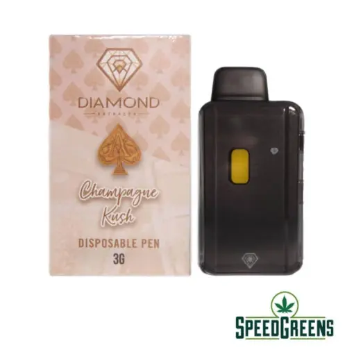 Diamond Disposable Vapes 3g - Champagne Kush (Hybrid)