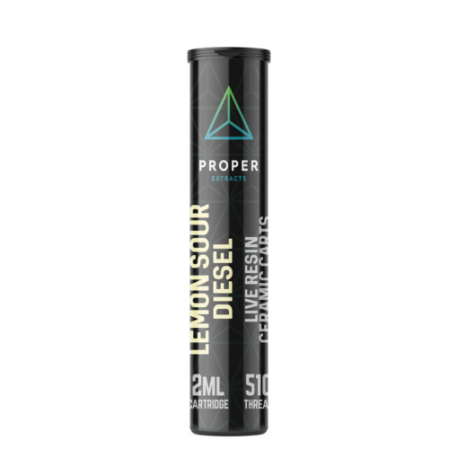 Proper Extracts - Live Resin Carts 2ml - Lemon Sour Diesel