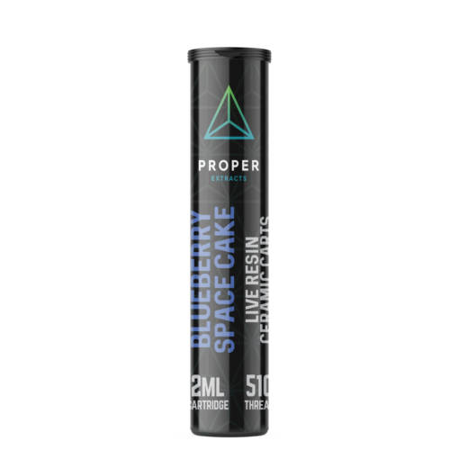 Proper Extracts - Live Resin Carts 2ml - Blueberry Space Cake
