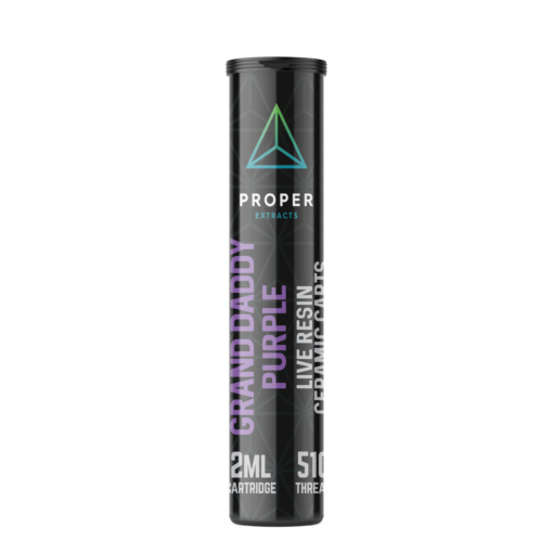 Proper Extracts - Live Resin Carts 2ml - Grand Daddy Purple
