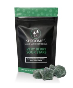 Shroomies Gummies - Very Berry Sour Stars (3000mg)