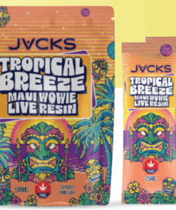 JACKS THC Powder Drink Mix - Tropical Breeze Maui Wowie LR 500mg