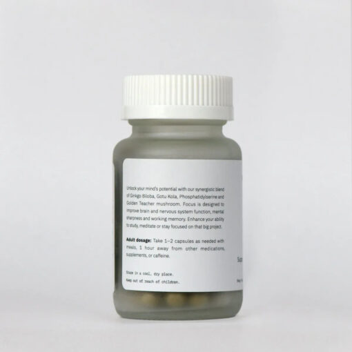 Neuro Botanicals Capsules (Microdose Vegan Caps) - Focus - Image 2