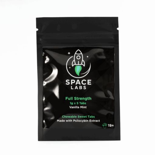 Space Labs - Chewable Sweet Mushroom Tabs - Full Strength (Vanilla Mint 5 Grams) - Image 4