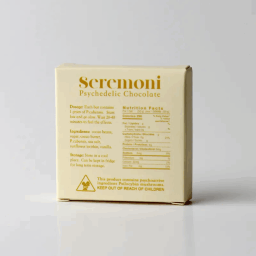 Seremoni Psilocybin Chocolate Bar (1000mg) - Sea Salt - Image 2