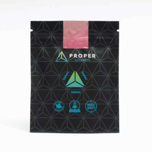 Proper Extracts - 1080mg THC Gummies - Watermelon (Indica) - Image 4