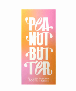 Euphoria Cannabis THC Chocolate 600mg - Peanut Butter