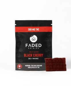 Faded Jelly Blocks - Black Cherry (360mg)