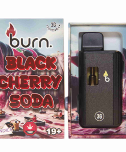 Burn Disposable Vape (3g) - Black Cherry Soda (Indica)