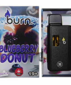Burn Disposable Vape (3g) - Blueberry Donut (Indica)