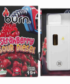 Burn Disposable Vape (2g) - Strawberry Sour Diesel (Hybrid)