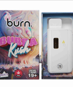 Burn Disposable Vape (2g) - Bubba Kush (Hybrid)