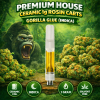 premium house ceramic 1g rosin carts gorilla glue indica