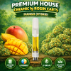 premium house ceramic 1g rosin carts mango hybrid