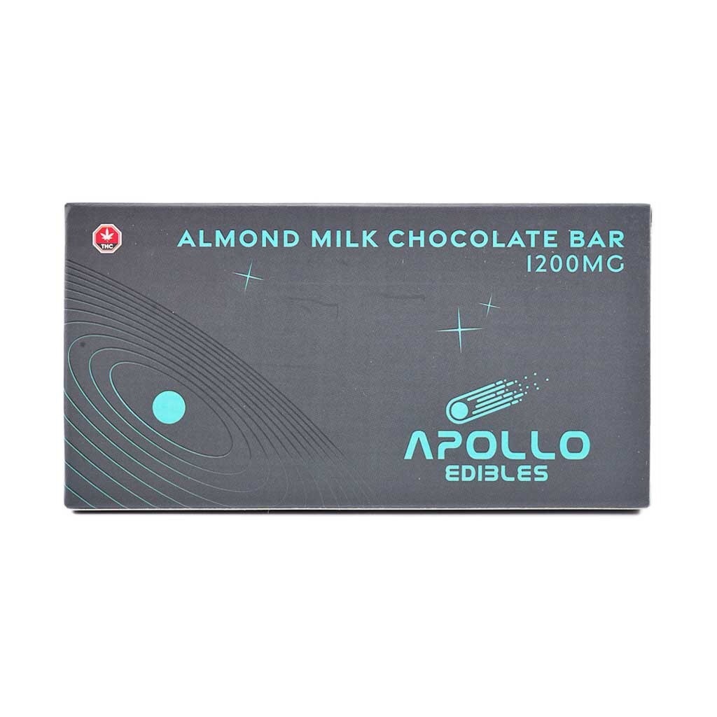 Apollo 1200mg THC Bar - Almond Milk Chocolate 3 Apollo 1200mg THC Bar - Almond Milk Chocolate - Image 2