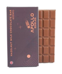 Apollo 600mg THC Bar - Hazelnut Milk Chocolate