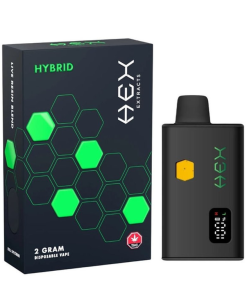 Hex Extracts Live Resin 2g Vape - Banana Runtz (Hybrid)