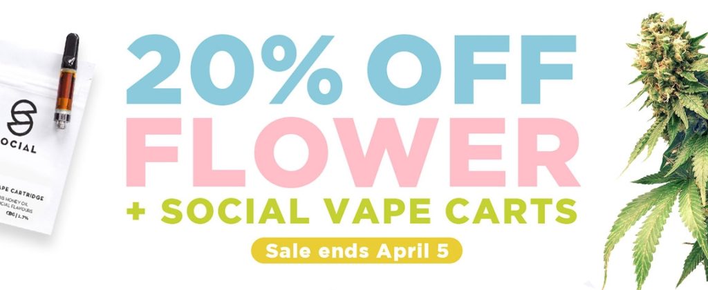 flower social sale desktop 1