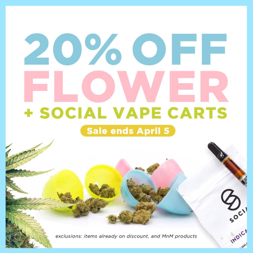 flower social sale mobile